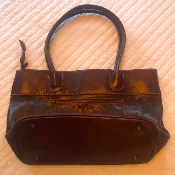 Genuine ITALIAN leather tote handbag - Picture 4 of 5